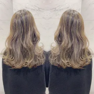ロング カラー 重政 和樹のヘアスタイル
