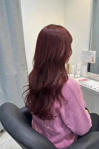 ロング tre.甲子園口店/ レイヤーカットのヘアスタイル