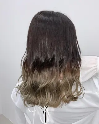 セミロング 山田 絵里菜のヘアスタイル