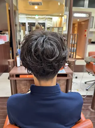 ショート パーマ メンズ 🧊メンズ特化🧊 高木航希のヘアスタイル