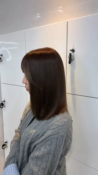 ミディアム 【ALEAP】 coconaのヘアスタイル