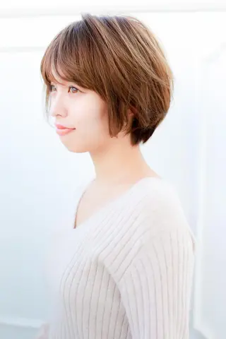 ショート a-granz 住吉店のヘアスタイル