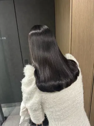 ロング 濱田 剛志のヘアスタイル