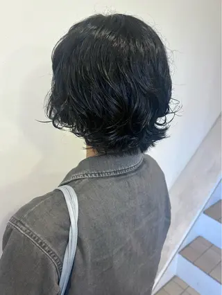 ショート パーマ ニュアンスパーマ 🧺アンジュのヘアスタイル