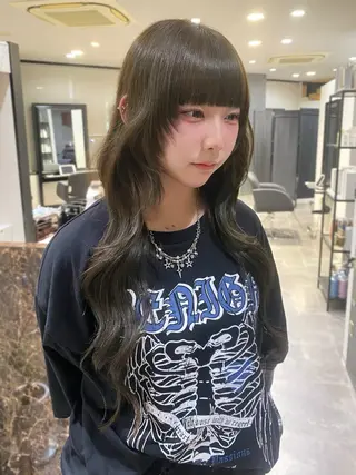 カラー 大阪梅田カラーカット モデル募集中🦋サヤのヘアスタイル