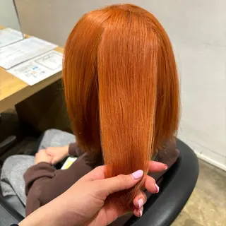 ミディアム カラー 💛似合わせカット カラー💛 amiのヘアスタイル