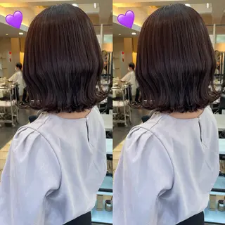 ショート カラー ブリーチなしカラー kana🐱のヘアスタイル