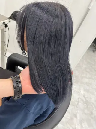 セミロング カラー 💖トレンド春夏 カラー💖FUTAのヘアスタイル