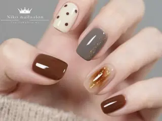 ネイル ヌドネイルスタジオ ミッキのネイルデザイン