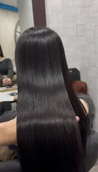 ロング 🌿美髪縮毛矯正 のプロ安川🌿のヘアスタイル