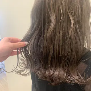 ミディアム ハイレート🤍🫧 池田のヘアスタイル