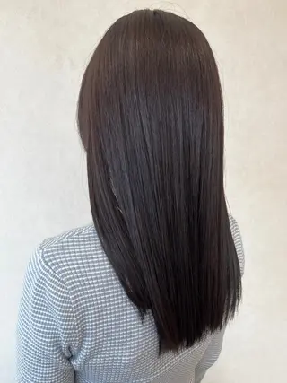 ロング カラー 縮毛矯正🫧/ 武笠 友香🤍のヘアスタイル