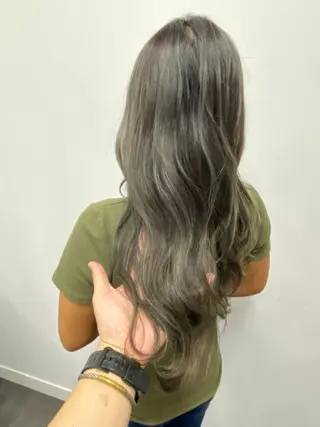 ロング 平田 広大のヘアスタイル