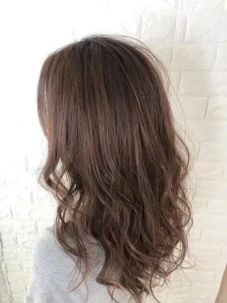 セミロング 縮毛矯正/髪質改善 主税巧一のヘアスタイル