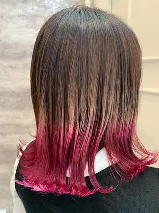 ミディアム カラー Blanco Color&Careのヘアスタイル