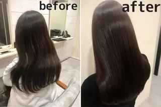 セミロング カラー 髪質改善専門店 Shomaのヘアスタイル