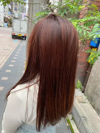 カラー おん眉美容師eMu✄ yuka‪🤍のヘアスタイル