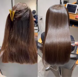 ロング 丹羽大喜 縮毛矯正/美髪矯正のヘアスタイル