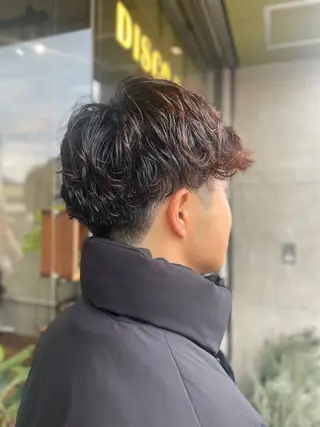 メンズ ボブパーマ🧸 /YUNAのヘアスタイル