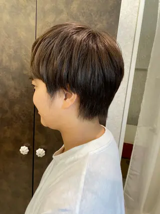 ショート カラー ママ美容師 Tsuchiyaのヘアスタイル