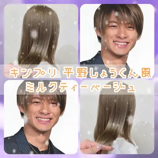 カラー 優子/ 似合わせカットカラーのヘアスタイル