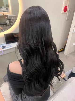 ロング カラー haruhi/艶髪 ☀️透明感カラーのヘアスタイル