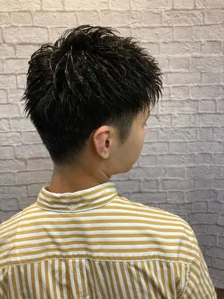 ショート メンズ お客様満足度NO.1 小林真弥のヘアスタイル