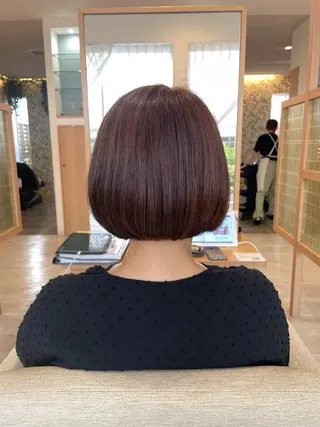 ショート être 加藤 悠花のヘアスタイル