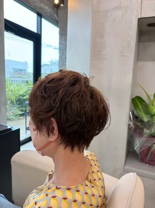 ショート 【下北沢】縮毛矯正 神山宗幸のヘアスタイル