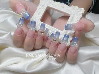 ネイル ネイルサロン ルミア Lumia 店長施術のネイルデザイン