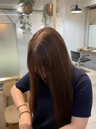 カラー とば みゆうのヘアスタイル