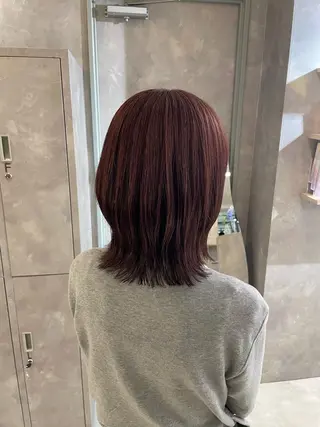 ミディアム カラー tocca千葉 ANNEX/せりなのヘアスタイル