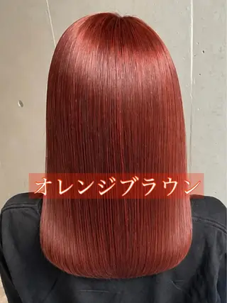 セミロング カラー メンズ 𝑹𝒆𝒊𝒚𝒂 🥀/名駅/艶カラーのヘアスタイル