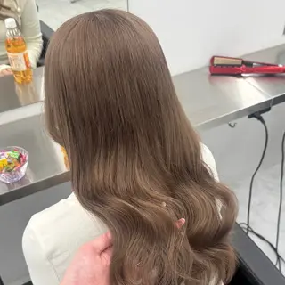 カラー 立川ベージュ🤎/ ハイトーン/yuyuのヘアスタイル