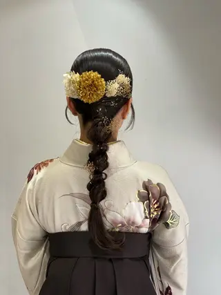 ヘアアレンジ hana _のヘアスタイル