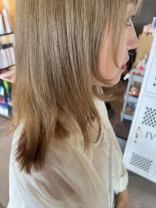 ミディアム くまざき なな /パーマモデル募集中のヘアスタイル