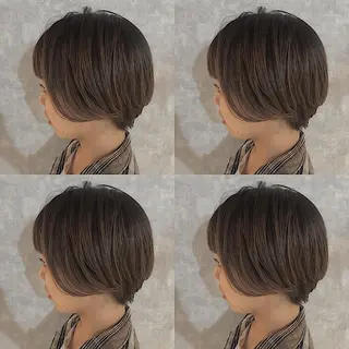 ショート レイヤーカット⭐︎ 韓国ヘア⭐︎YUKAのヘアスタイル