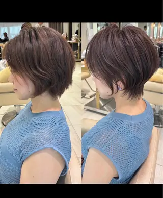 ショート カラー 表参道/ショート特化 /似合わせ/荒砂のヘアスタイル
