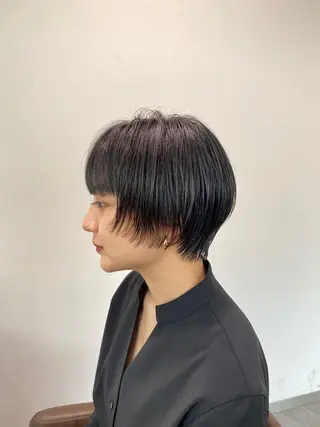 ショート カラー 🫧似合わせショート イシダ🫧のヘアスタイル