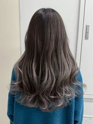 セミロング カラー ヘアアレンジ ✨️透明感カラー✨️ kaiseiのヘアスタイル
