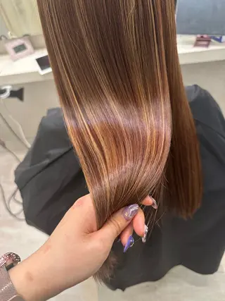 ロング カラー 才木 美乃のヘアスタイル