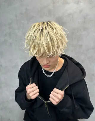 カラー メンズ 札幌メンズ指名 No. 1/光👑のヘアスタイル
