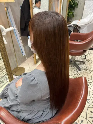 ロング ✨美髪縮毛矯正× ショート/佐藤恵太のヘアスタイル