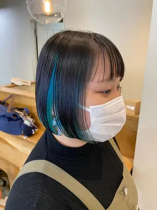 ミディアム CASANE 大橋康智のヘアスタイル