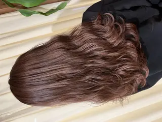 セミロング カラー ハイトーン得意😍 Lumiereのヘアスタイル