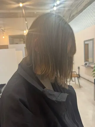 ミディアム カラー パーマ m ā l o. マァロのヘアスタイル