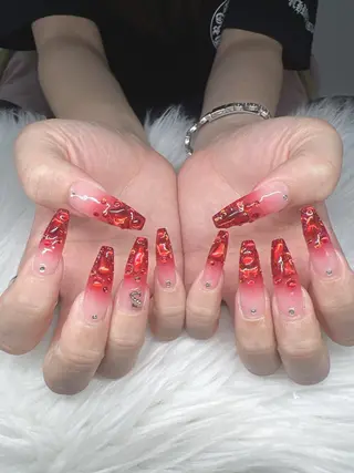 ネイル Lee Nails チップ長さだし専門店のネイルデザイン