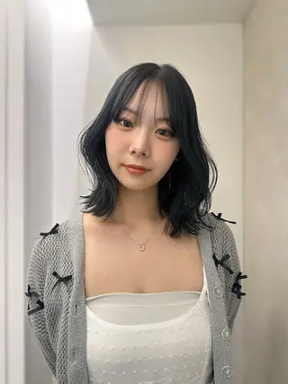 ロング カラー 韓国ヘアメンズ・レデ ィース特化ミクのヘアスタイル