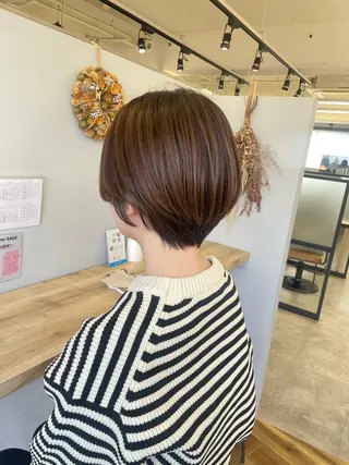 ショート Rena/韓国 /ワンホンヘアのヘアスタイル