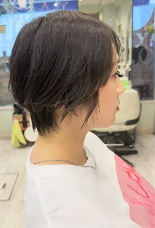 ショート エフィラージュ カット✂️髪質改善のヘアスタイル
